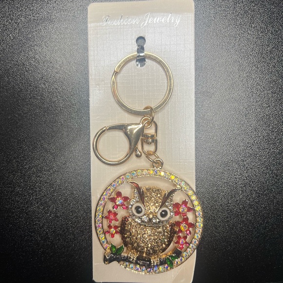 Fashion Jewelry Accessories - Fashion Jewelry Gold Owl Key Holder
